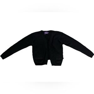 Ralph Lauren Collection Purple Label | 100% Cashmere Cardigan Black